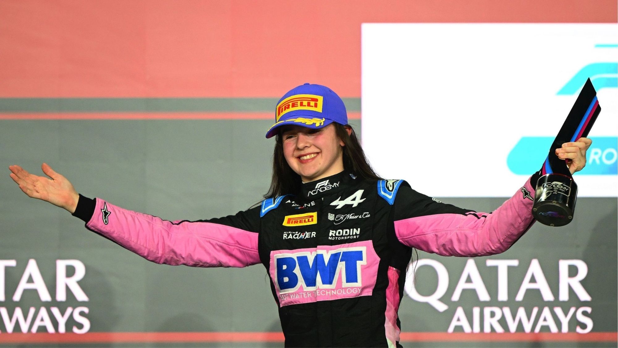 Champion Driver Alumna Abbi Secures F1 Academy 2024 Title in Qatar